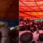 प्रदर्शन कर रहे छात्रों पर पुलिस ने किया लाठीचार्ज