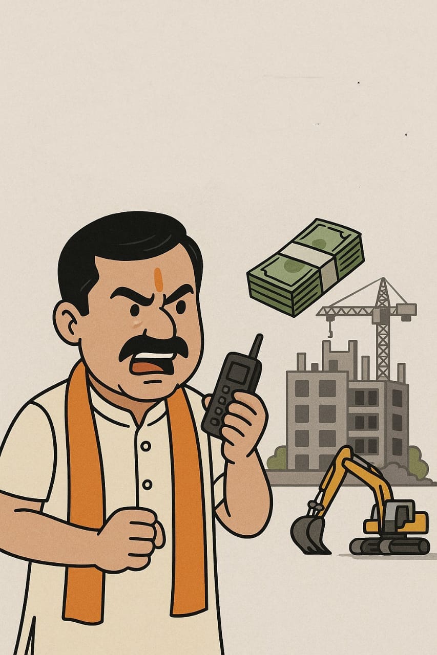 BJP विधायक ने मांगी रंगदारी