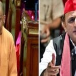 योगी आदित्यनाथ (बाएं) और अखिलेश यादव (दाहिने)