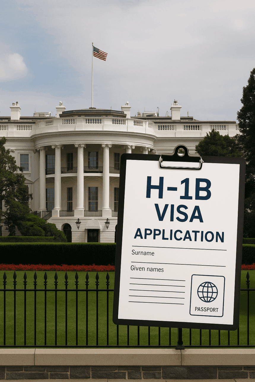 H-1B वीजा पर फैले भ्रम के बाद व्हाइट हाउस ने बताई सच्चाई