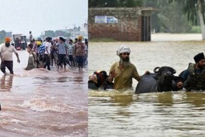 पंजाब में बाढ़ से लाखों लोग प्रभावित