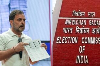 राहुल गांधी का EC पर आरोप