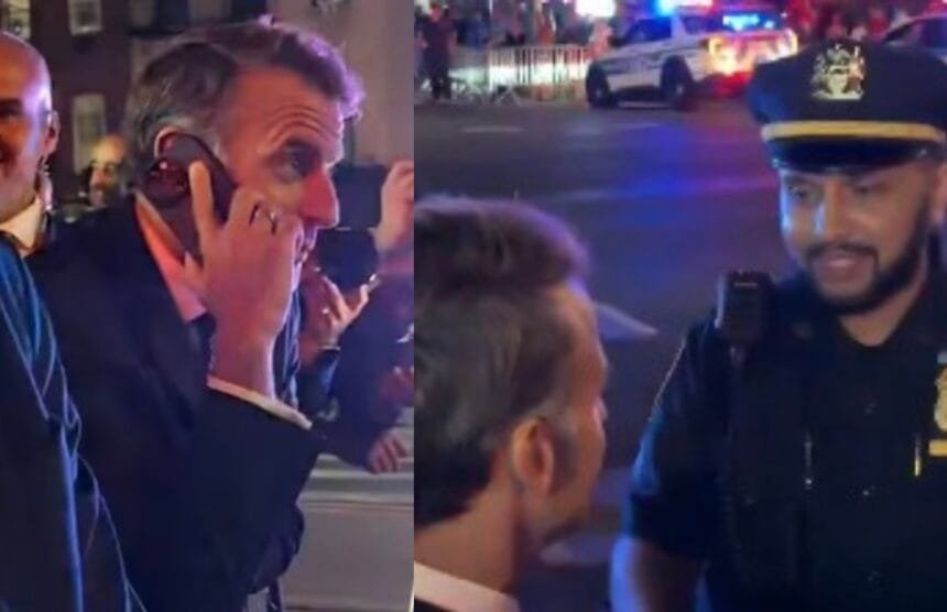 UNGA में ट्रैफिक जैम में फंसे फ्रांस के राष्ट्रपति