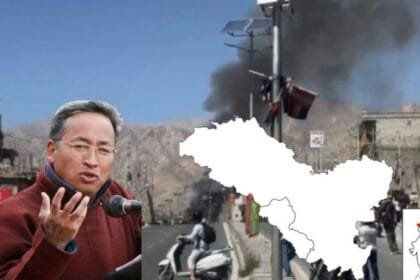 हिंसक आंदोलन से हिला लेह