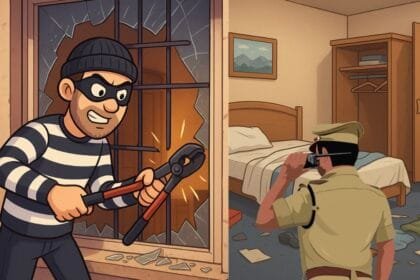 IPS के घर चोरी