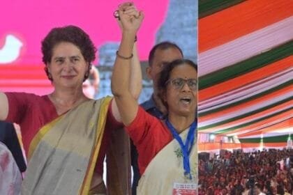 बिहार में प्रियंका गांधी