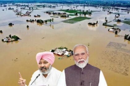 पंजाब बाढ़ पर सियासत गरमाई