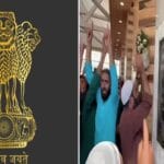 जम्मू-कश्मीर में अशोक स्तंभ चिह्न तोड़फोड़ पर गरमाई सियासत