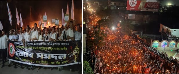 प्रधानमंत्री के दौरे से पहले तिनसुकिया में मोरान समुदाय का जोरदार प्रदर्शन