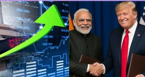 भारत-अमेरिका ट्रेड डील से शेयर बाजार में जोश