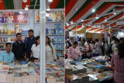 गोमती पुस्तक मेले में उमड़ी पुस्तक प्रेमियों की भीड़