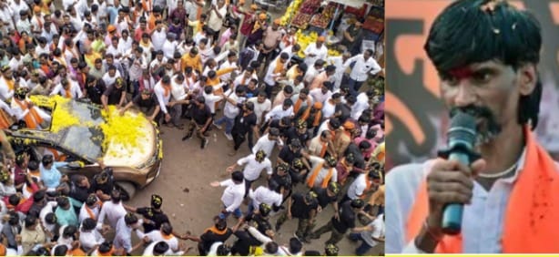 आजाद मैदान खाली कराने पहुंची पुलिस और जरांगे समर्थकों में झड़प