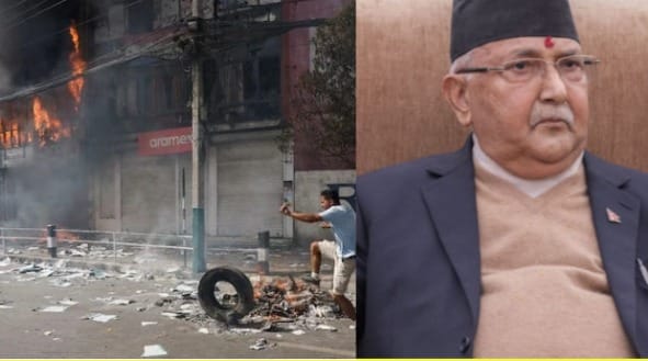 नेपाल में सरकार के खिलाफ चरम पर पहुंचा लोगों का गुस्सा