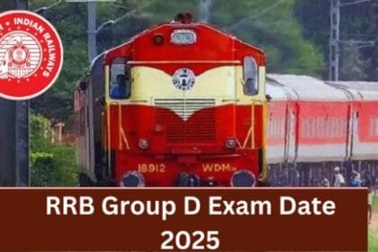 RRB Group D Exam Date 2025