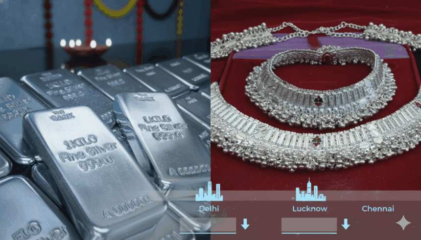 आज की चांदी का रेट