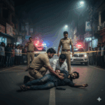 कुख्यात डॉंसर समेत इंस्पेक्टर को लगी गोली. इलाज जारी.