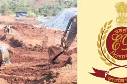 पश्चिम बंगाल अवैध रेत खनन पर ED की छापेमारी