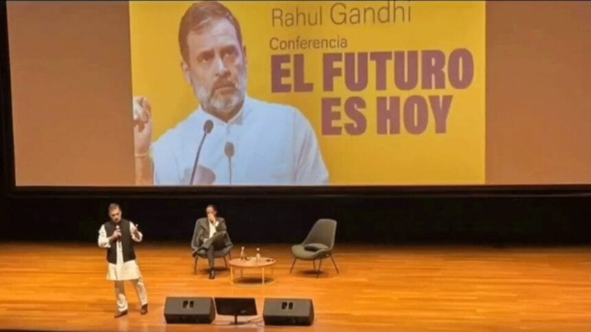 दक्षिण अमेरिका दौरे पर राहुल गांधी