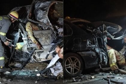 दर्दनाक हादसे में मथुरा से लौट रहे तीन दोस्तों की ईको वैन बस से टकराई, मौके पर ही मौत, बस चालक फरार!