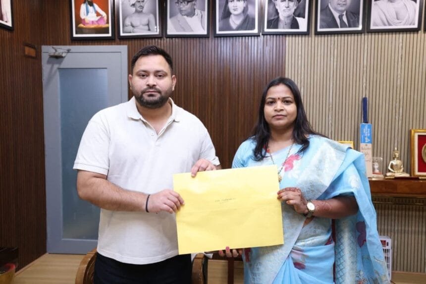 तेजस्वी यादव-श्वेता सुमन