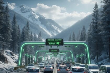 उत्तराखंड में प्रवेश करते ही देना होगा ग्रीन सेस ( image AI-generated )