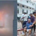 लखनऊ रेलवे हॉस्पिटल आग हादसा