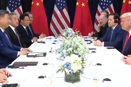 ट्रंप और जिनपिंग की मुलाकात