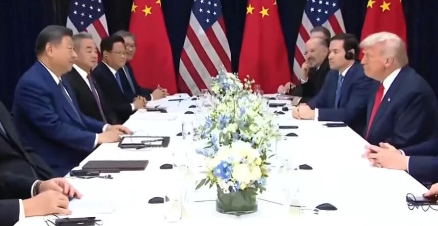 ट्रंप और जिनपिंग की मुलाकात
