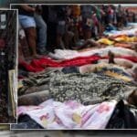 सड़कों पर लाशों की कतार