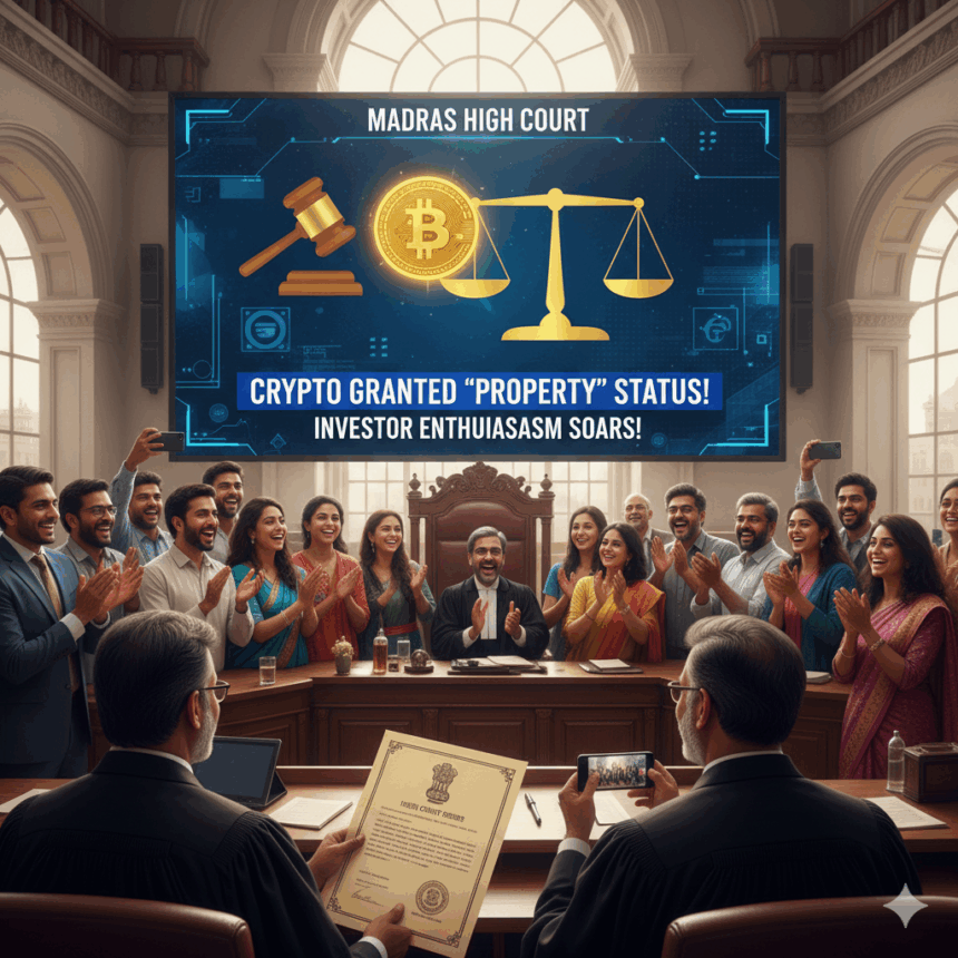 भारत में क्रिप्टो को मिला ‘संपत्ति’ का दर्जा!