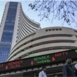 सेंसेक्स निफ्टी गिरावट शेयर बाजार सुस्त शुरुआत