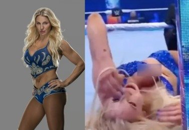 WWE में शार्लेट फ्लेयर वार्डरोब मालफंक्शन