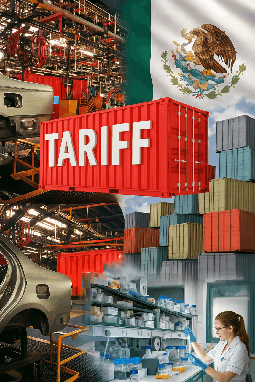 मैक्सिको के 50% आयात शुल्क का बड़ा असर