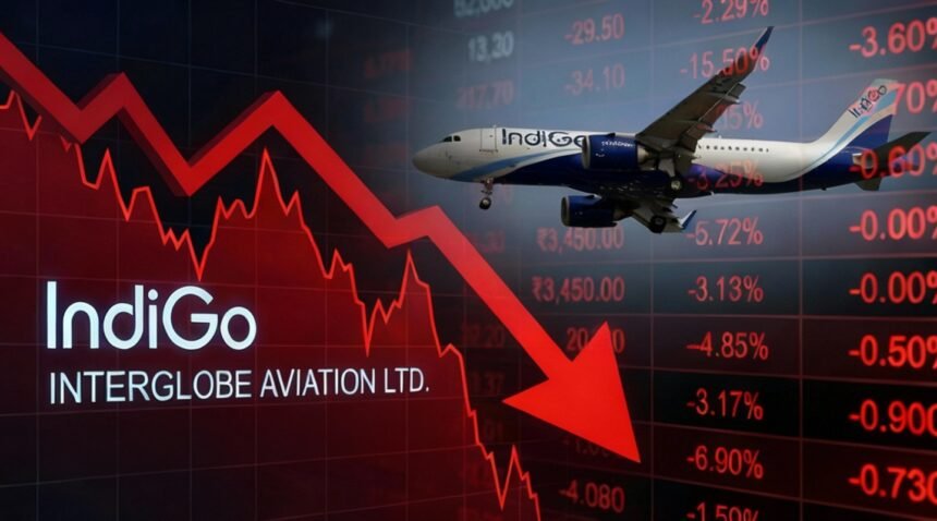 IndiGo स्टॉक क्रैश न्यूज़