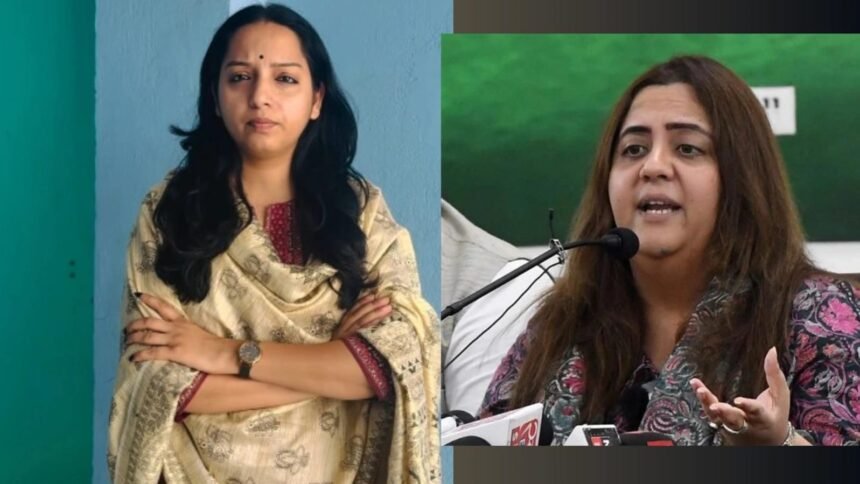 X पर छिड़ी सियासी जंग! राधिका खेड़ा vs कंचना यादव