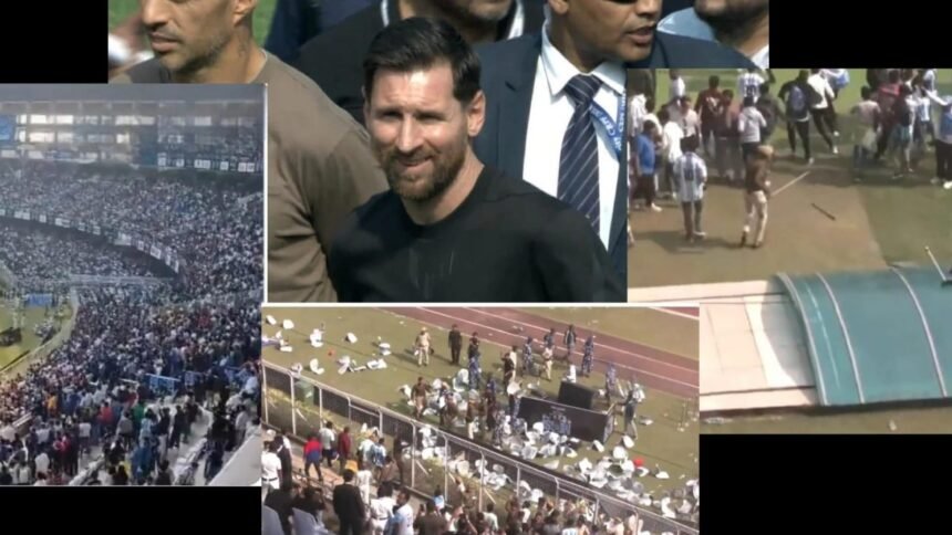 मेस्सी से ना मिल पाने पर नाराज लोगों का फूटा गुस्सा !