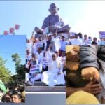 ED और सरकार के खिलाफ कांग्रेस का प्रदर्शन