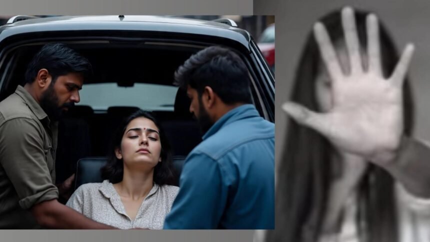 नशा देकर चलती कार में किया गैंगरेप