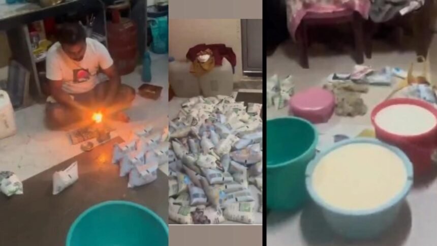 अंधेरी में मिलावटी दूध के बड़े रैकेट का भंडाफोड़!