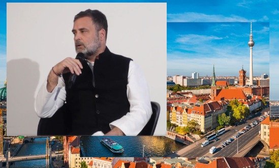 राहुल गांधी जर्मनी भाषण भारतीय लोकतंत्र