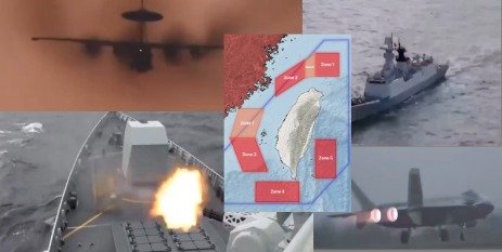 ताइवान के चारों ओर PLA सैन्य घेराबंदी 2025