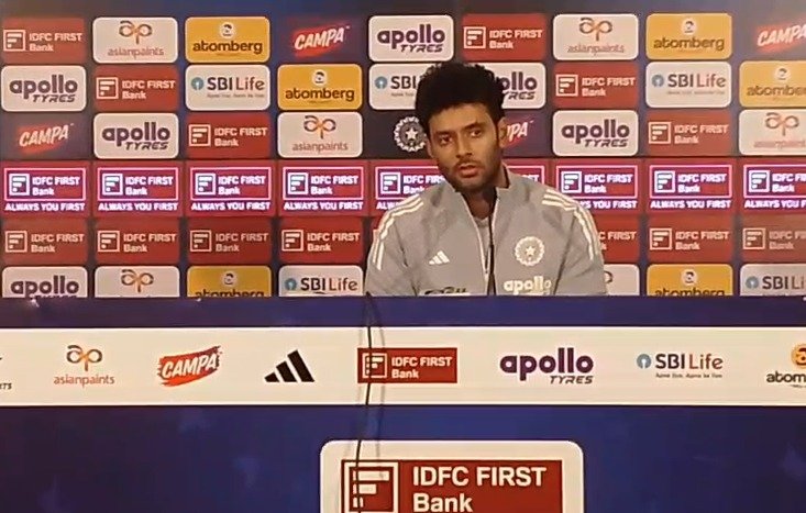 शिवम दुबे प्रेस कॉन्फ्रेंस