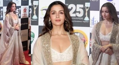ITA अवॉर्ड्स 2025 में आलिया भट्ट का लुक