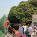 बांग्लादेश में संसद परिसर में हिंसा