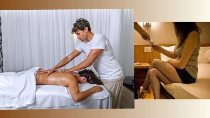 ऊपर लिखा था 'मसाज' ...लेकिन अंदर ‘S..x' racket