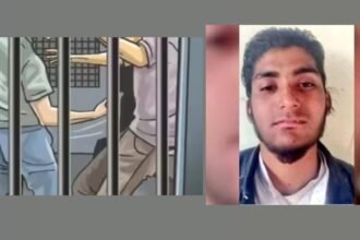 लोहे के नुकीले हथियार से कैदी ने ली आतंकी आरोपी की जान