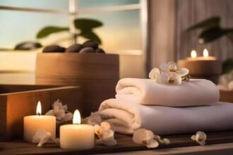 नोएडा सेक्टर-50 में आधी रात स्पा पर रेड