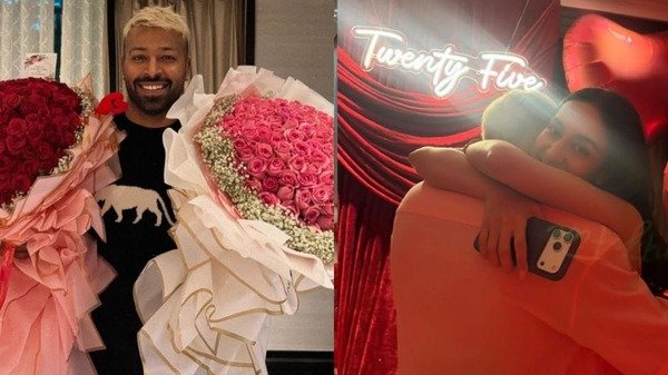 हार्दिक ने खास अंदाज में मनाया माहिका का 25वां बर्थडे