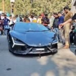 कोर्ट के आदेश से जब्त लैंबॉर्गिनी वापस