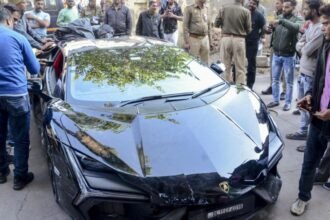 कानपुर लम्बोर्गिनी हादसा